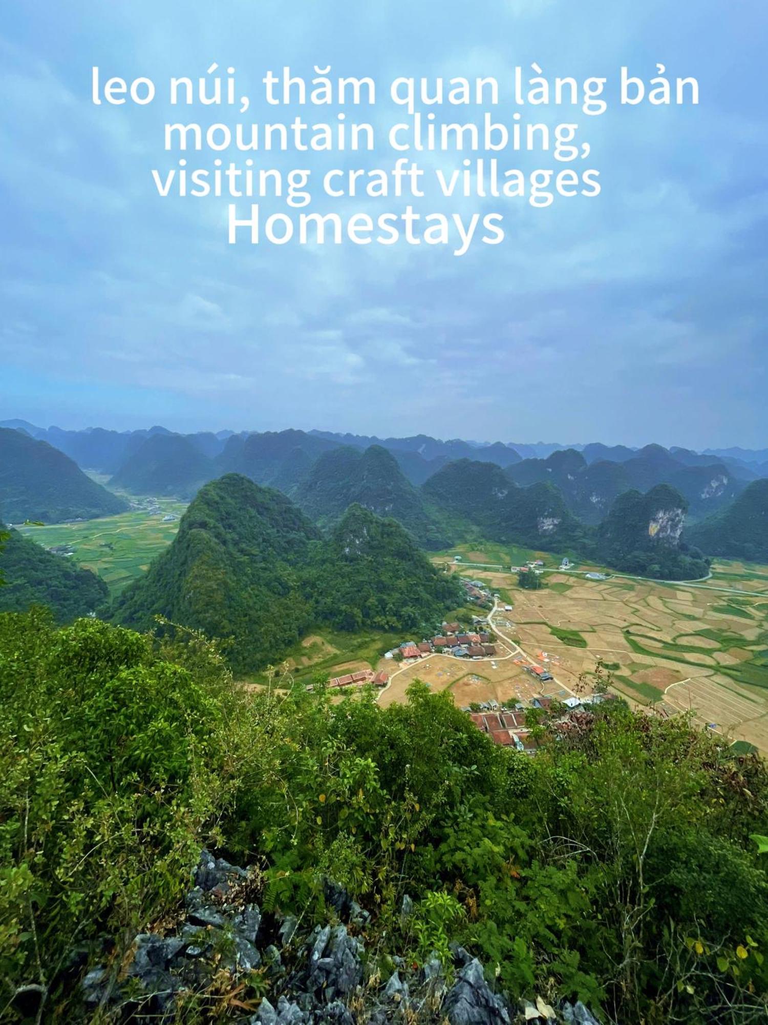 Nung An Homestay Quang Uyen Exterior foto